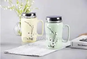 Handmade Gozygog Mug Flower Mug With Cover