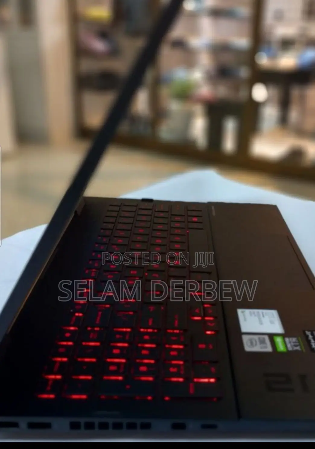 New Laptop HP Omen 15 16GB Intel Core I7 SSD 512GB