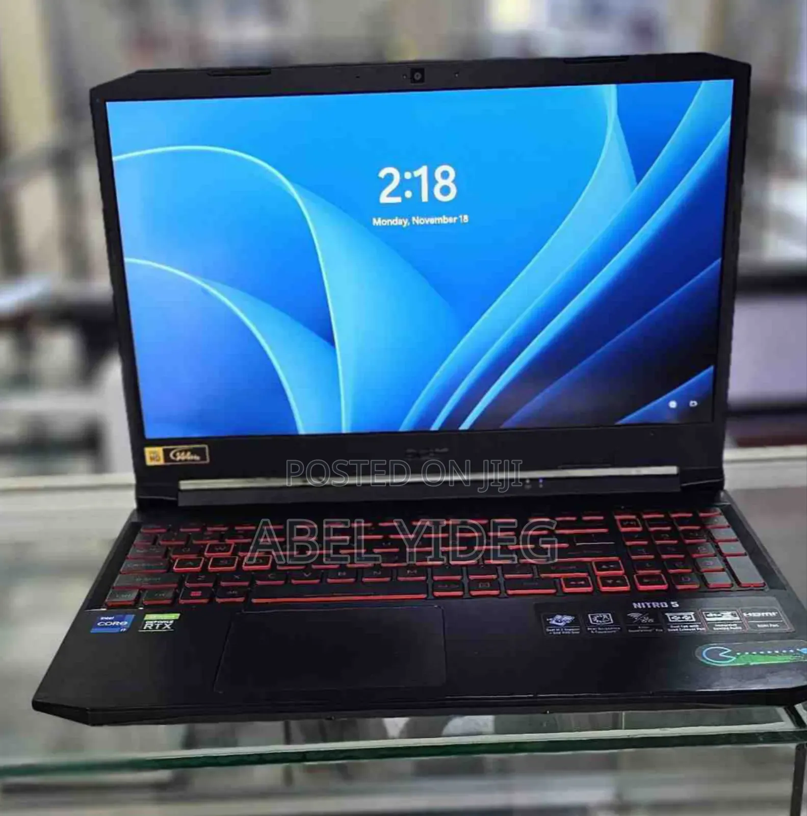New Laptop Acer Nitro 5 16GB Intel Core I7 SSD 512GB