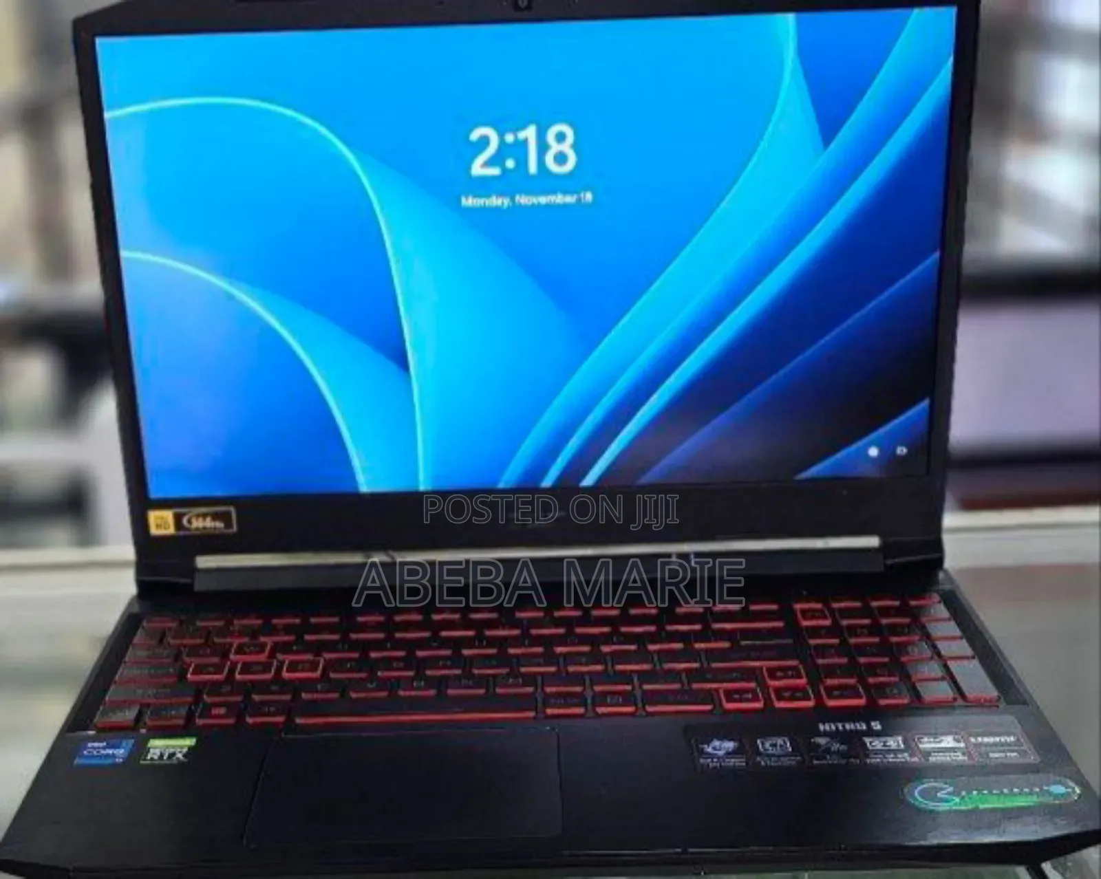 New Laptop Acer Nitro 5 16GB Intel Core I7 SSD 512GB