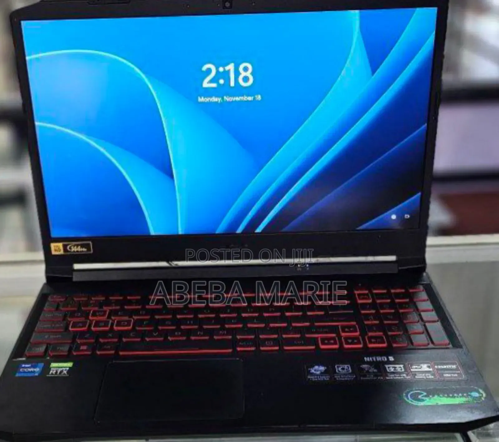 New Laptop Acer Nitro 5 16GB Intel Core I7 SSD 512GB