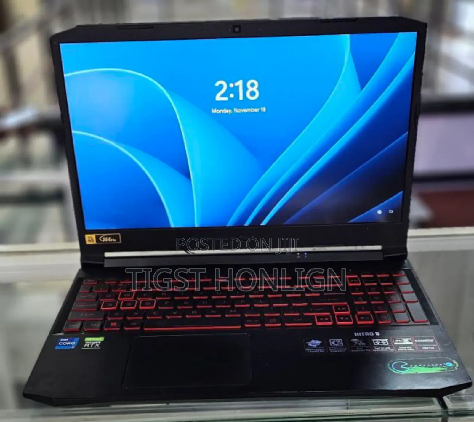 New Laptop Acer Nitro 5 16GB Intel Core I7 SSD 512GB