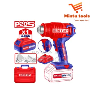 Photo - EMTOP Rechargeable Heat Gun 20v
