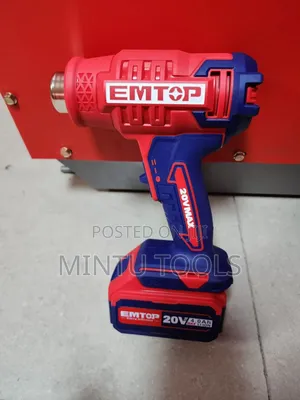 EMTOP Rechargeable Heat Gun 20v