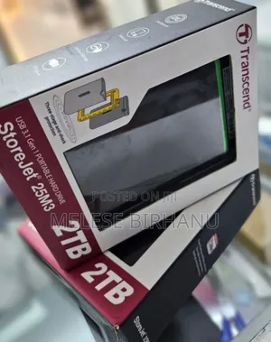 Photo - New External 2TB Transcend Hard Disk
