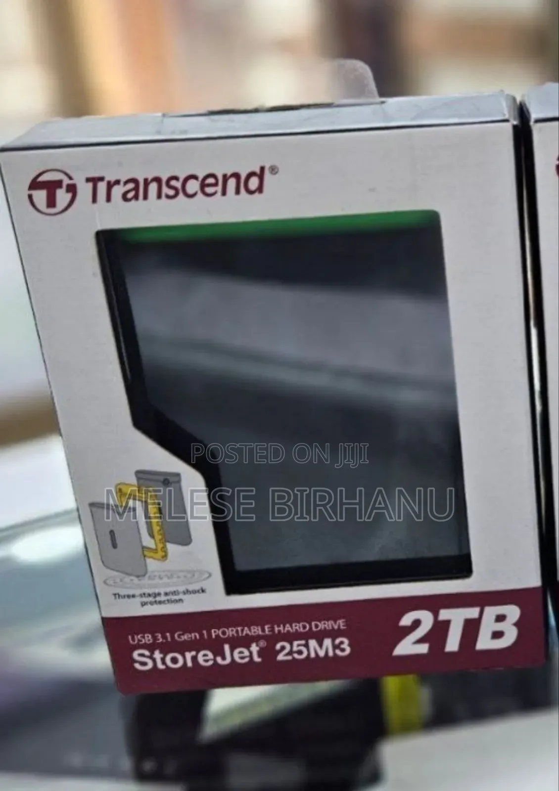 New External 2TB Transcend Hard Disk