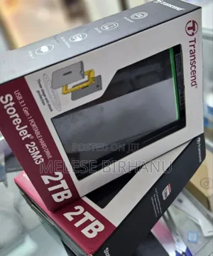 New External 2TB Transcend Hard Disk