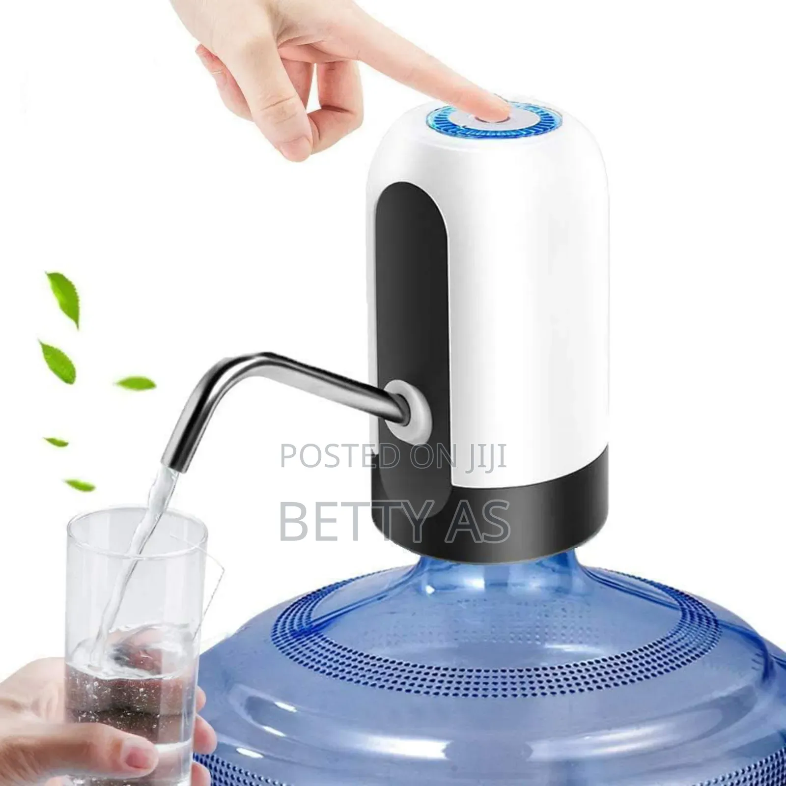 Rechargeable Water Dispenser
( ከጃር የመጠጥ ዉሃ የሚቅዳ)