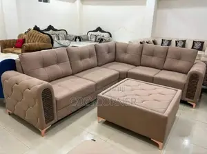Tranquil L Shape Sofa Set With Table.