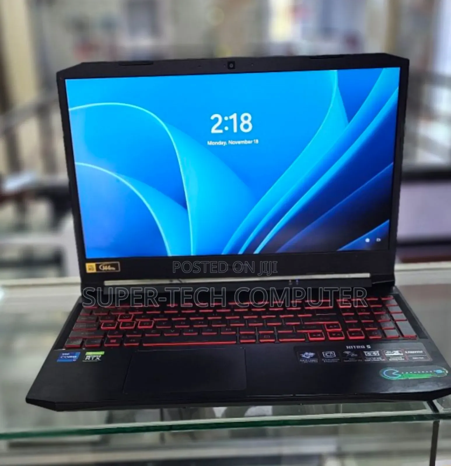 New Laptop Acer Nitro 5 16GB Intel Core I7 SSD 512GB