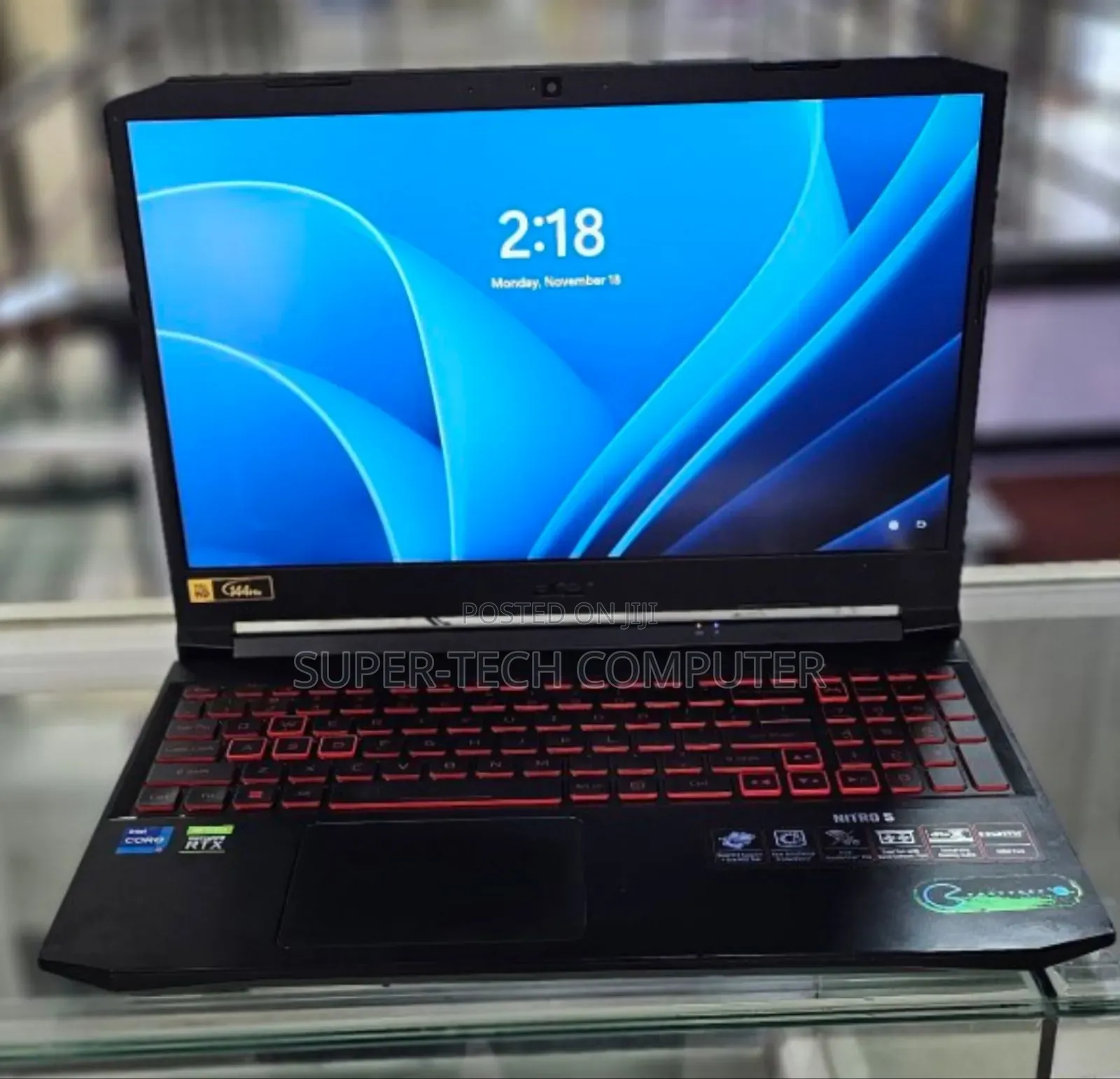 New Laptop Acer Nitro 5 16GB Intel Core I7 SSD 512GB