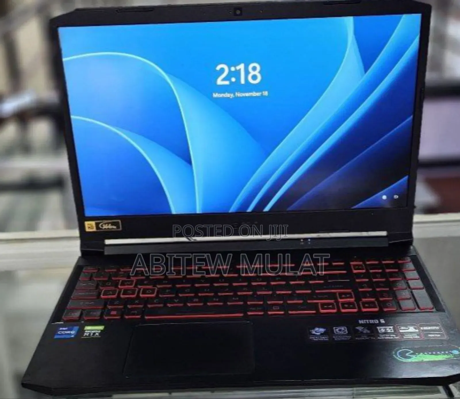 New Laptop Acer Nitro 5 16GB Intel Core I7 SSD 512GB