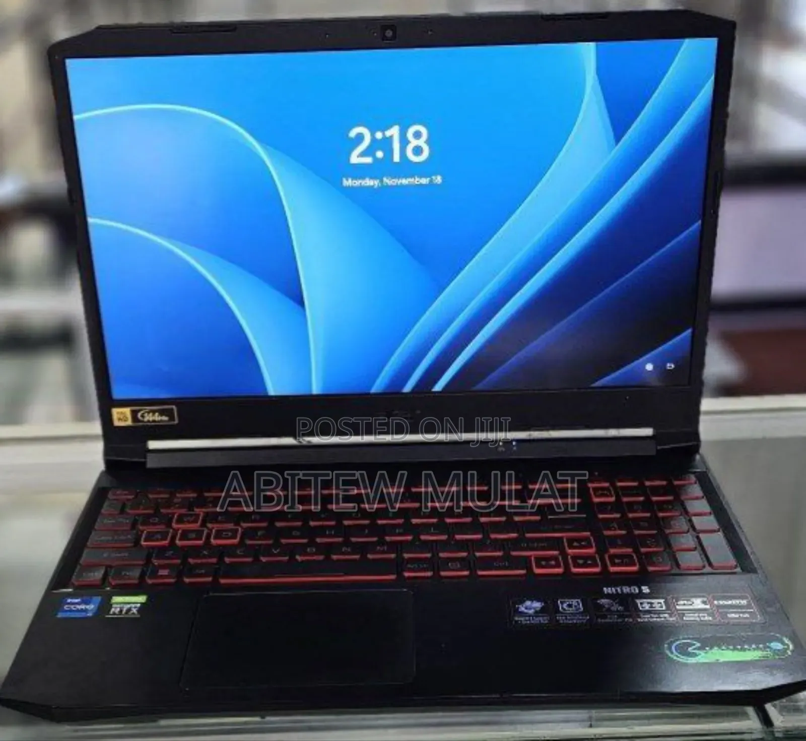New Laptop Acer Nitro 5 16GB Intel Core I7 SSD 512GB