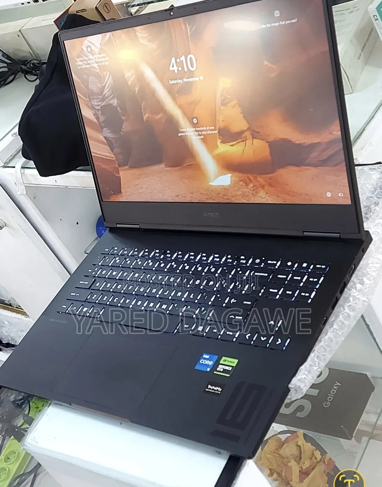 New Laptop HP Omen 16 16GB Intel Core I5 SSD 512GB