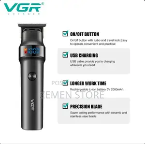 Original VGR v-987 Hair Trimmer 400min Straight Work