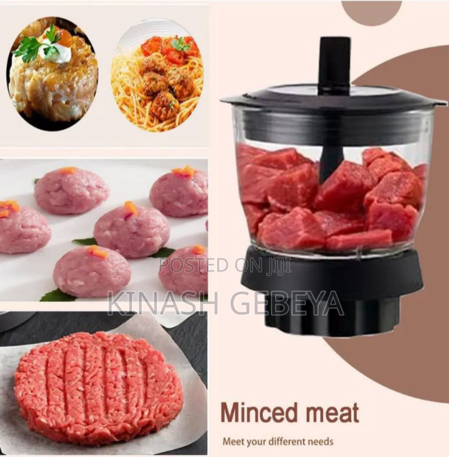 Sokany 3 in 1 Original High Quality Blender/Grinder