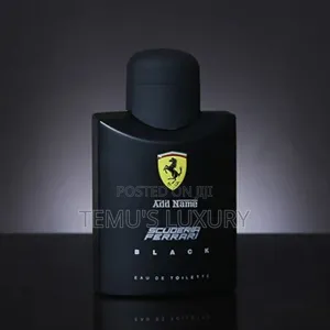 Photo - Ferrari Scuderia Black Eau De Toilette Spray for Men