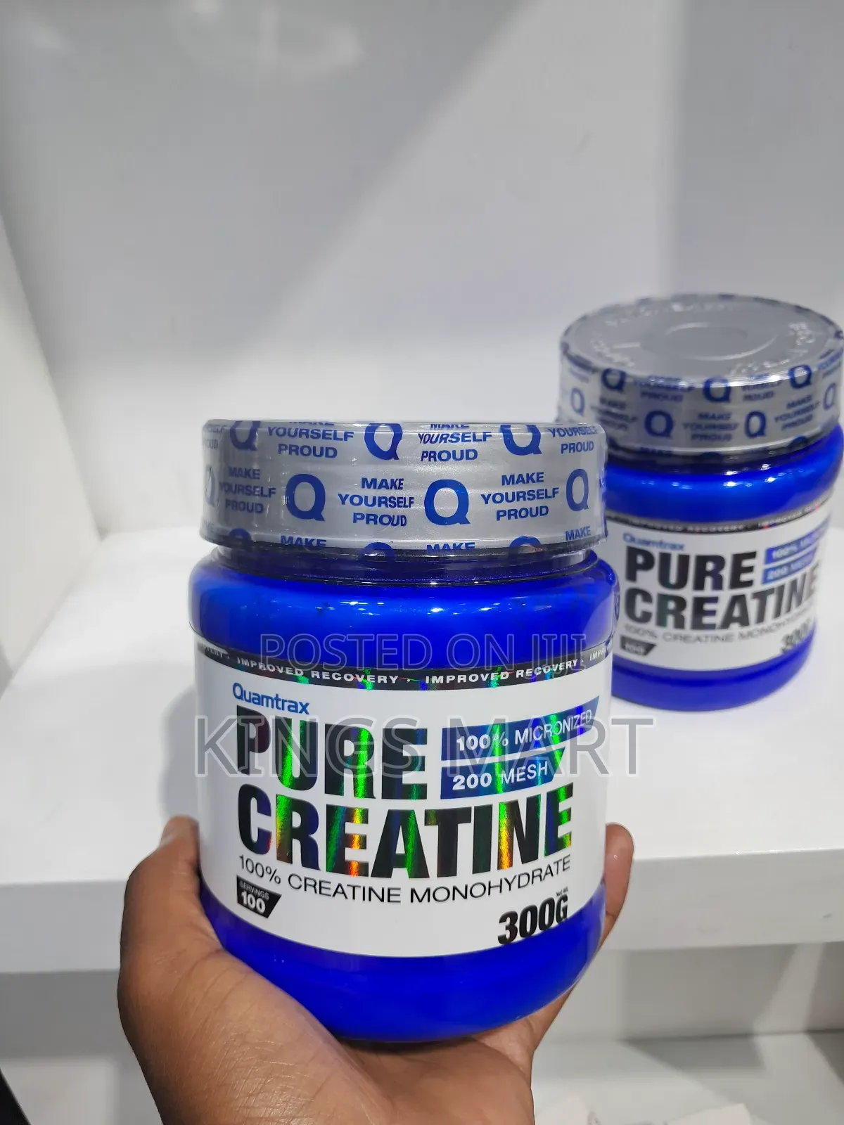 Pure Creatine Monohydrate (Made in Spain )