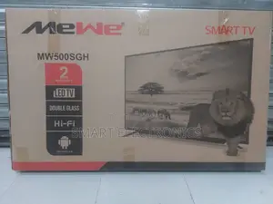 Mewe 50 Inch Tv Double Glass Smart Uhd Tb