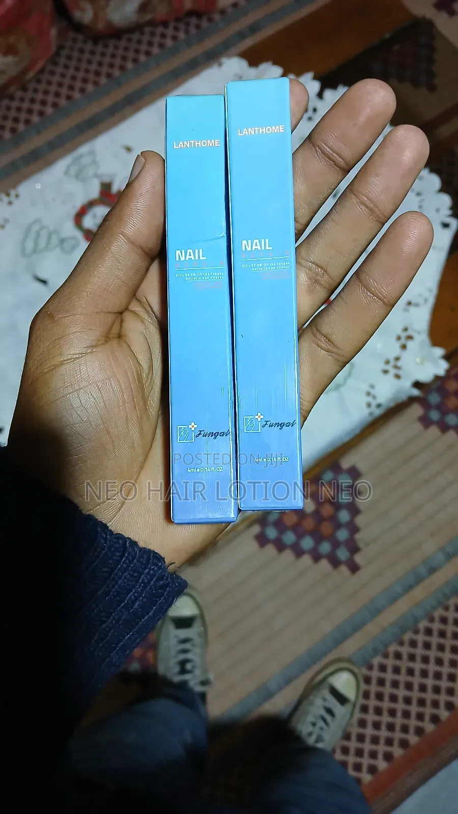 E የተበላሸ ጥፍር ማስተካከያ Lanthome Nail Repair