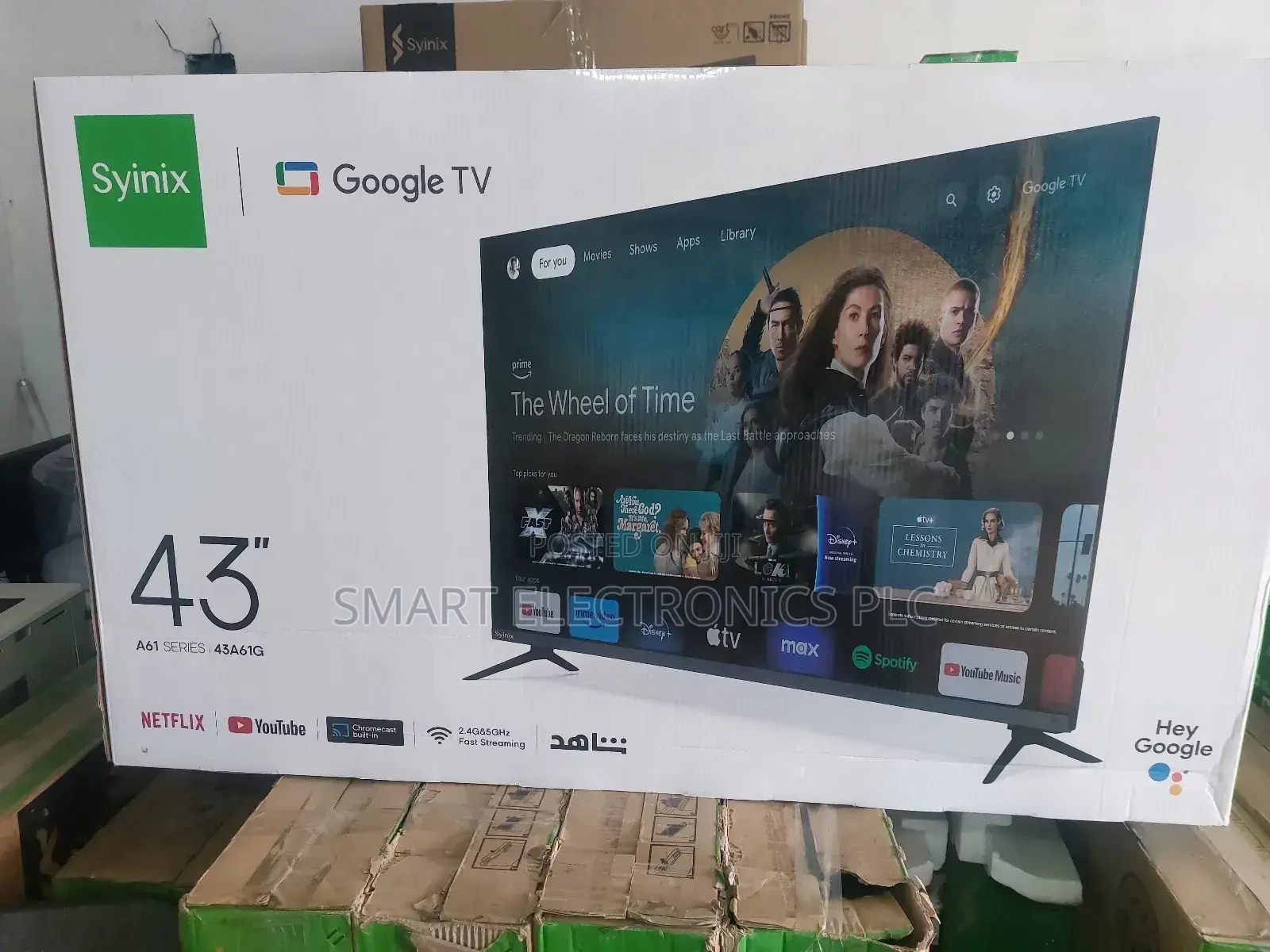 Syinix 43 Inch Tv Smart Uhd Tv