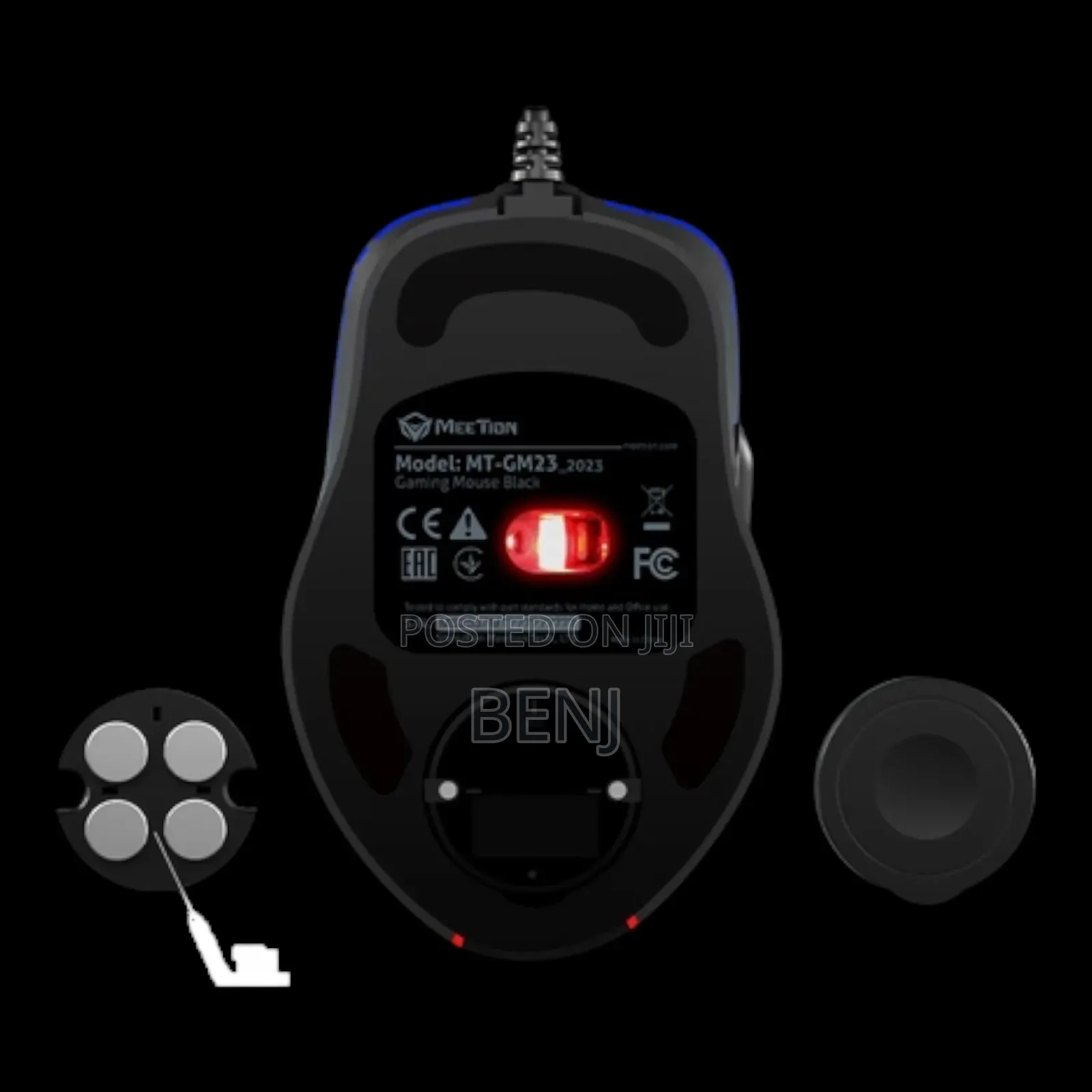 MEETION GM23 RGB Circulation Backlit Gaming Mouse