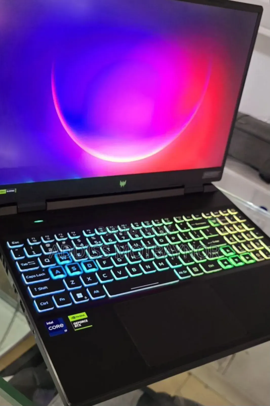 New Laptop Acer Predator Helios 300 16GB Intel Core I9 SSD 1T