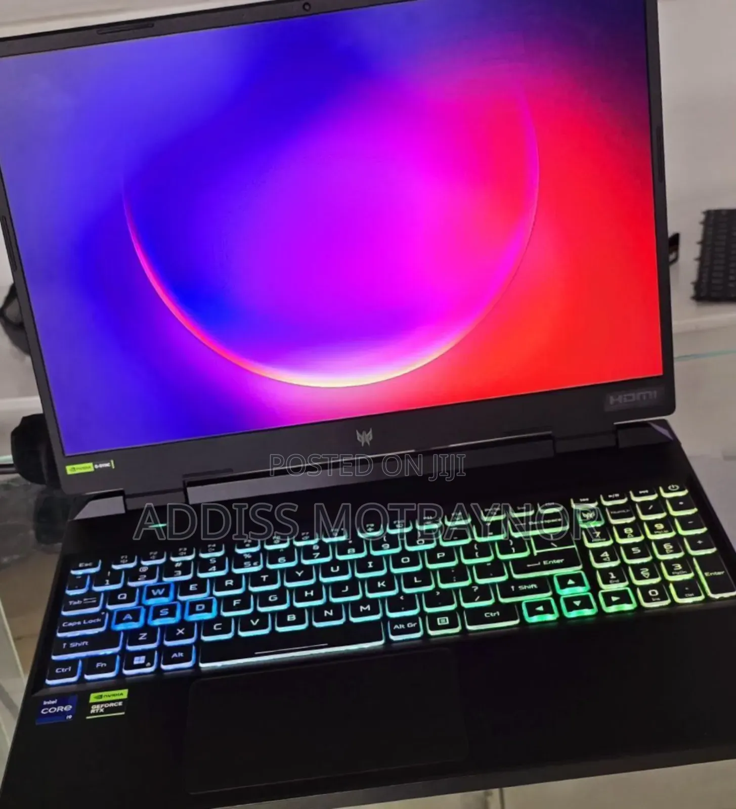 New Laptop Acer Predator Helios 300 16GB Intel Core I9 SSD 1T