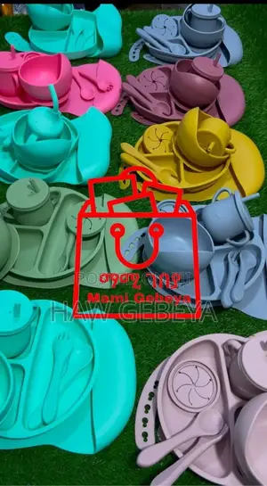 Photo - Silicone Baby Feeding Set of 6