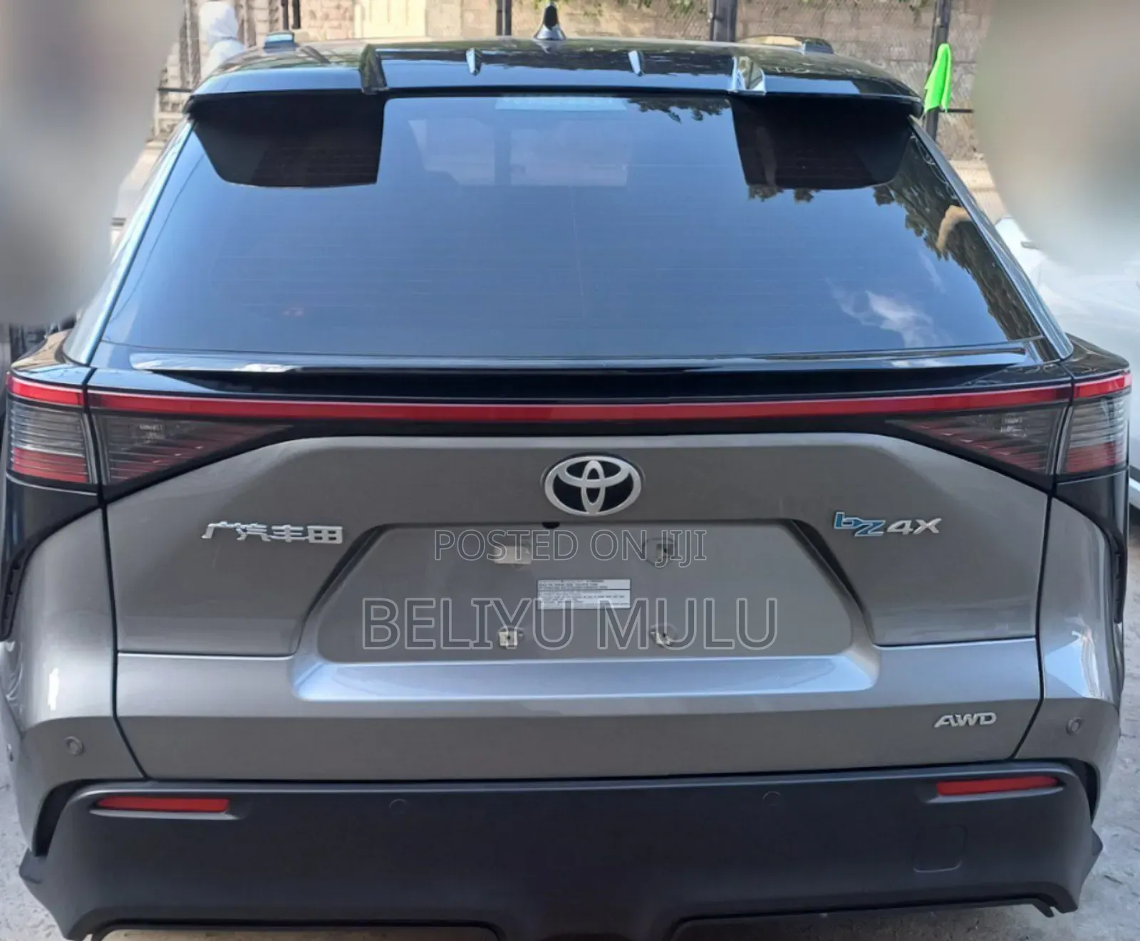 New Toyota bZ4X 71.4 kWh AWD 2023 Gray