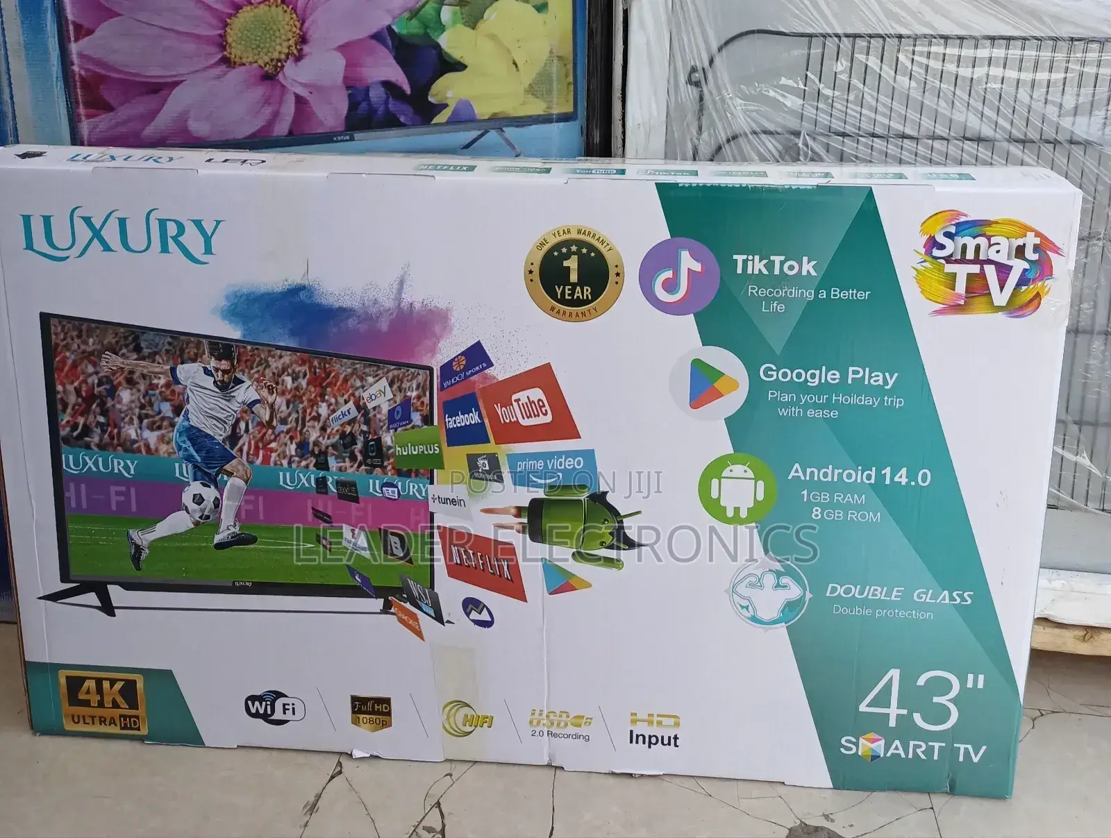 Luxury Tv 43 Inch Smart Android Tv