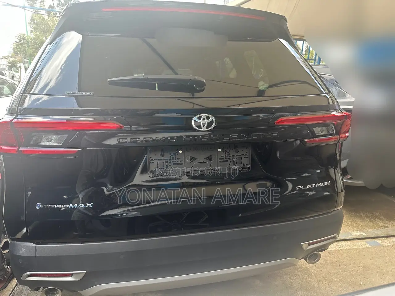 New Toyota Grand Highlander 2024 Black