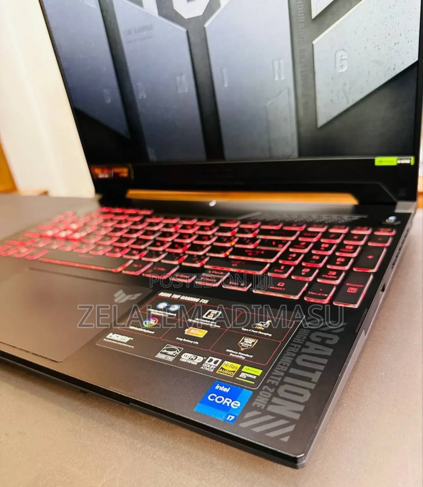 New Laptop Asus TUF Gaming A15 16GB Intel Core I7 SSD 16 GB
