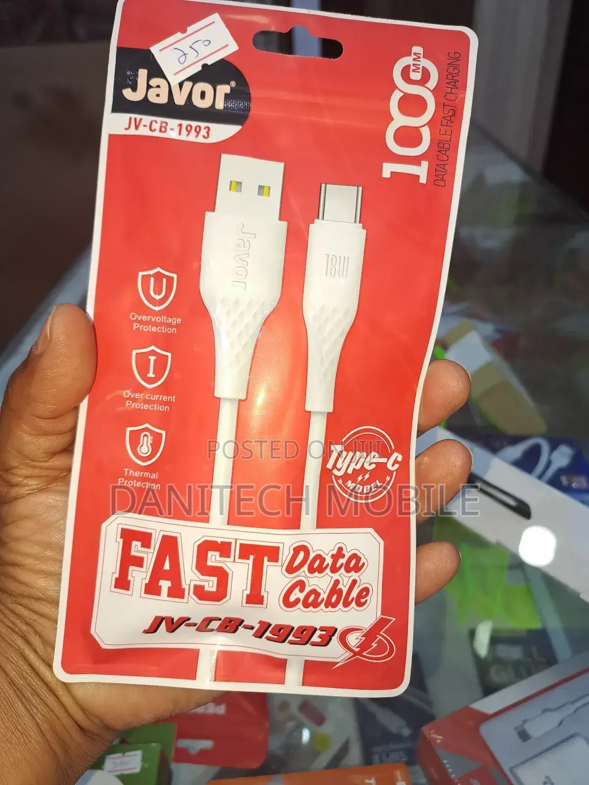 Javor Vortex Ripple Data Cable