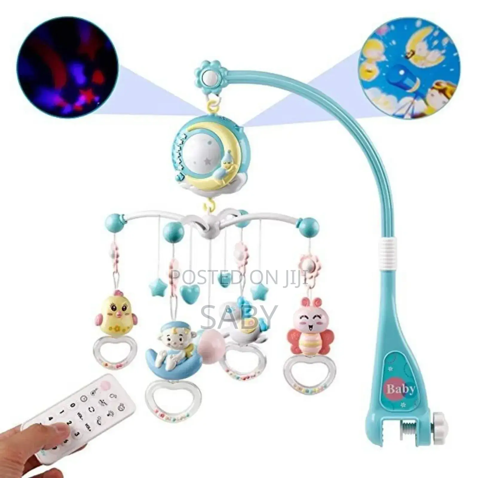 . ባለ ሪሞት Baby Bed Bell