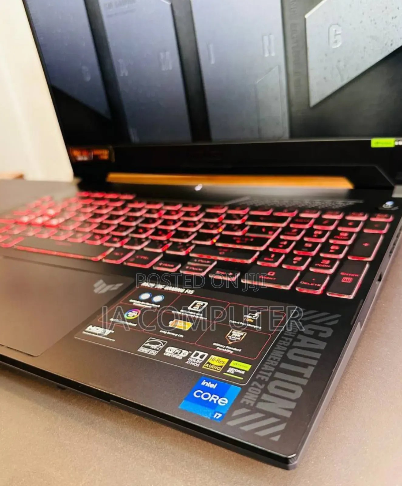 New Laptop Asus TUF Dash F15 16GB Intel Core I7 SSD 512GB