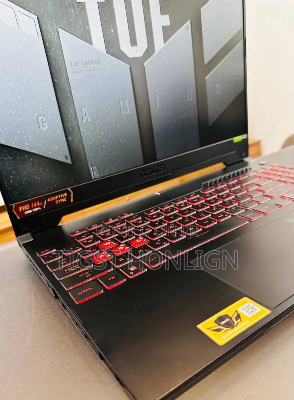 New Laptop Asus TUF Gaming A15 16GB Intel Core I7 SSD 512GB