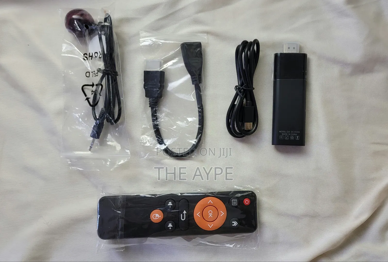 Q6 Tv Stick – የሞባይል እና ስልክ ማያ መቆሚያ በandroid 10