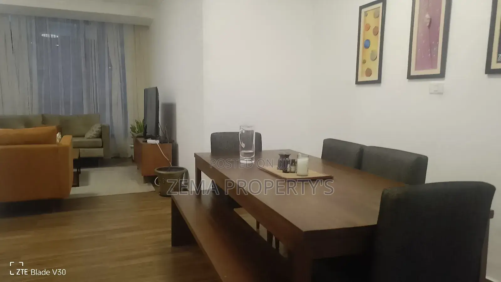 Furnished 3bdrm Apartment in Bole for rent