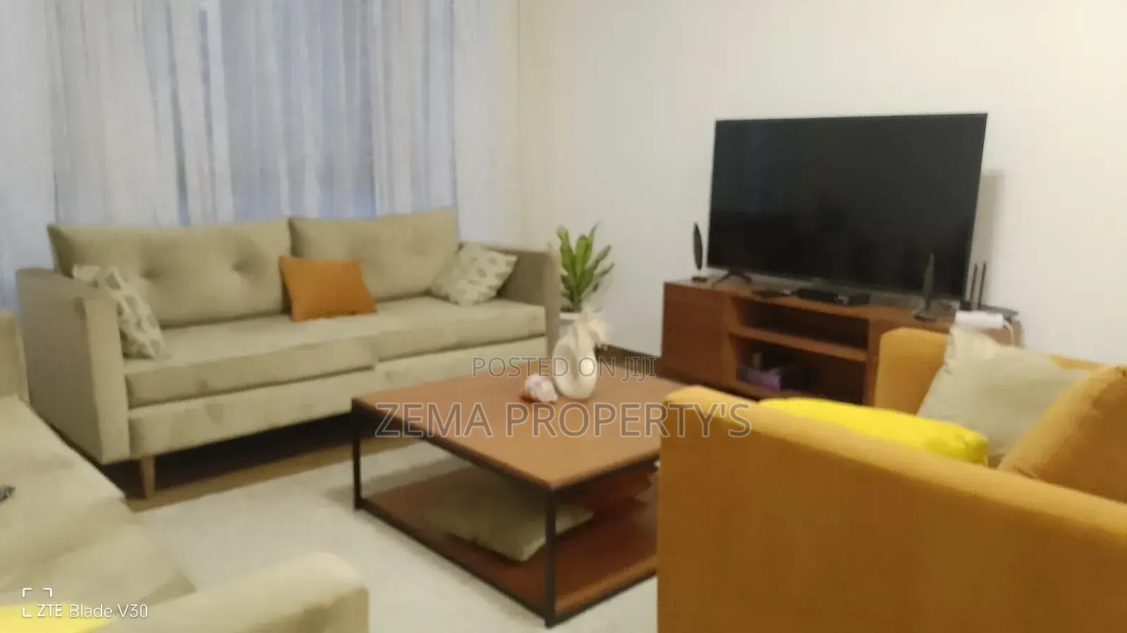 Furnished 3bdrm Apartment in Bole for rent
