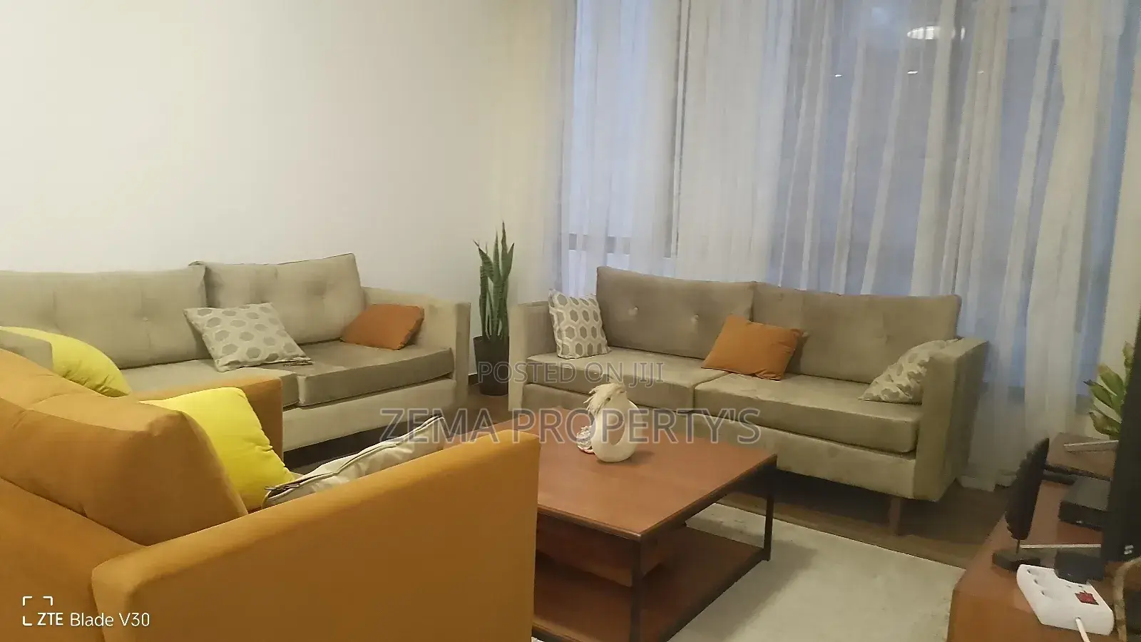 Furnished 3bdrm Apartment in Bole for rent