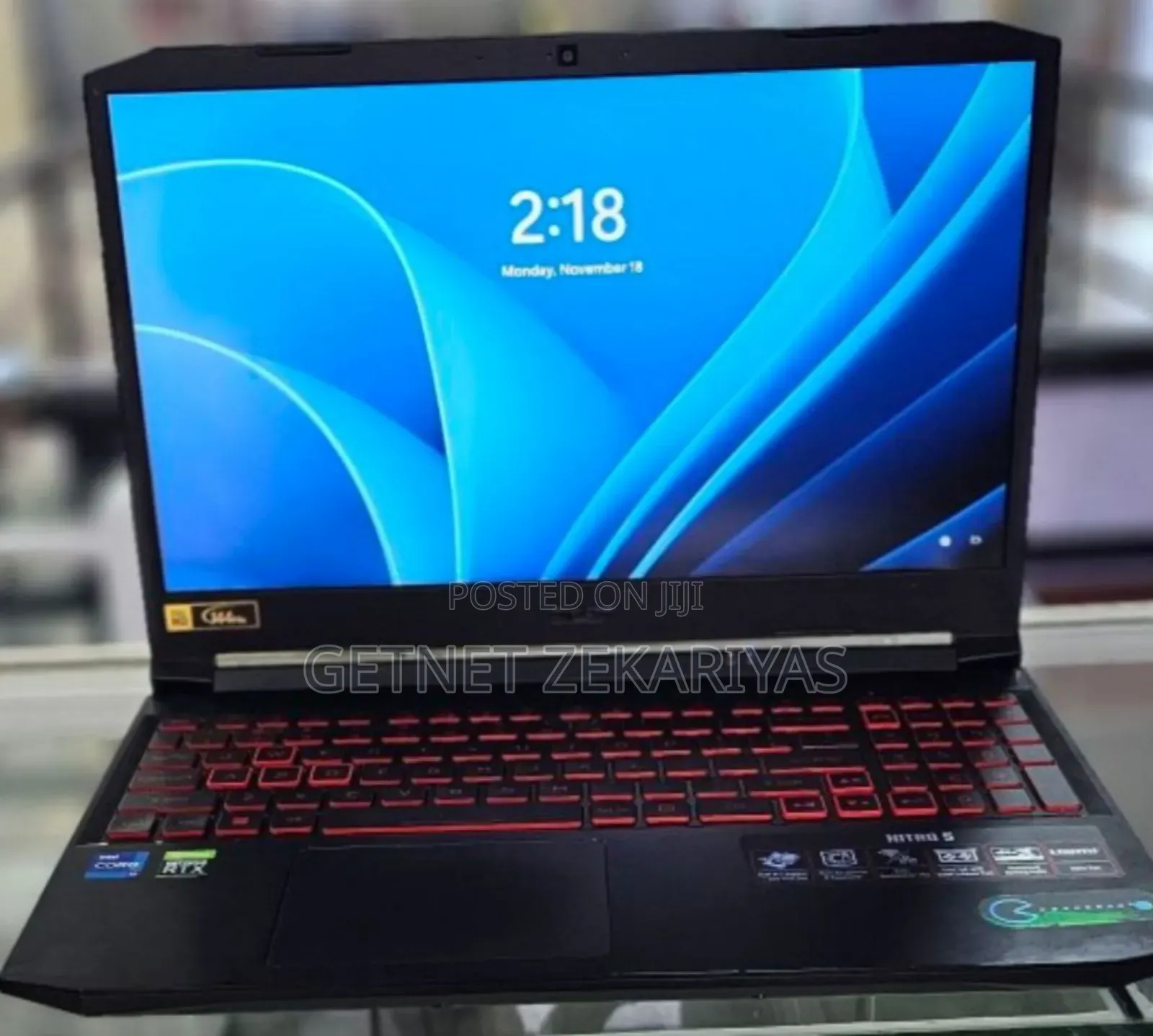 New Laptop Acer Nitro 5 16GB Intel Core I7 SSD 512GB