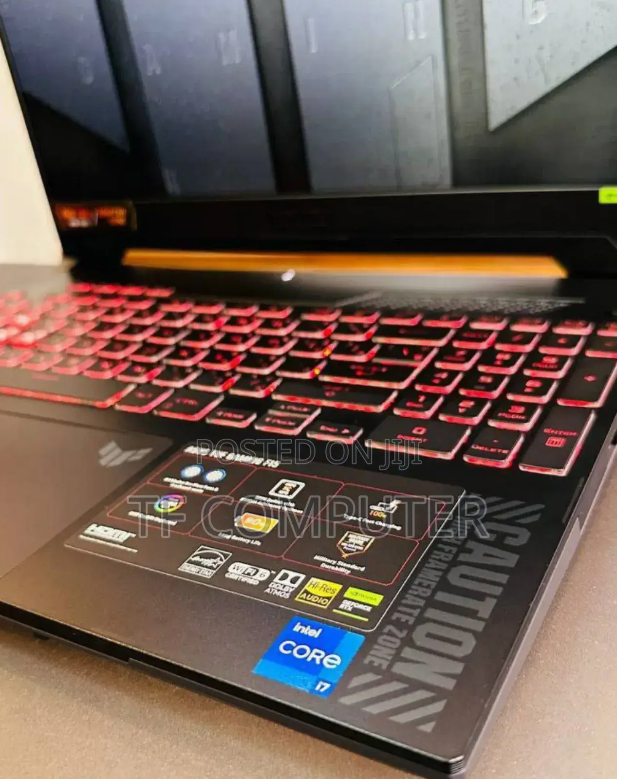 New Laptop Asus TUF Gaming A15 16GB Intel Core I7 SSD 512GB