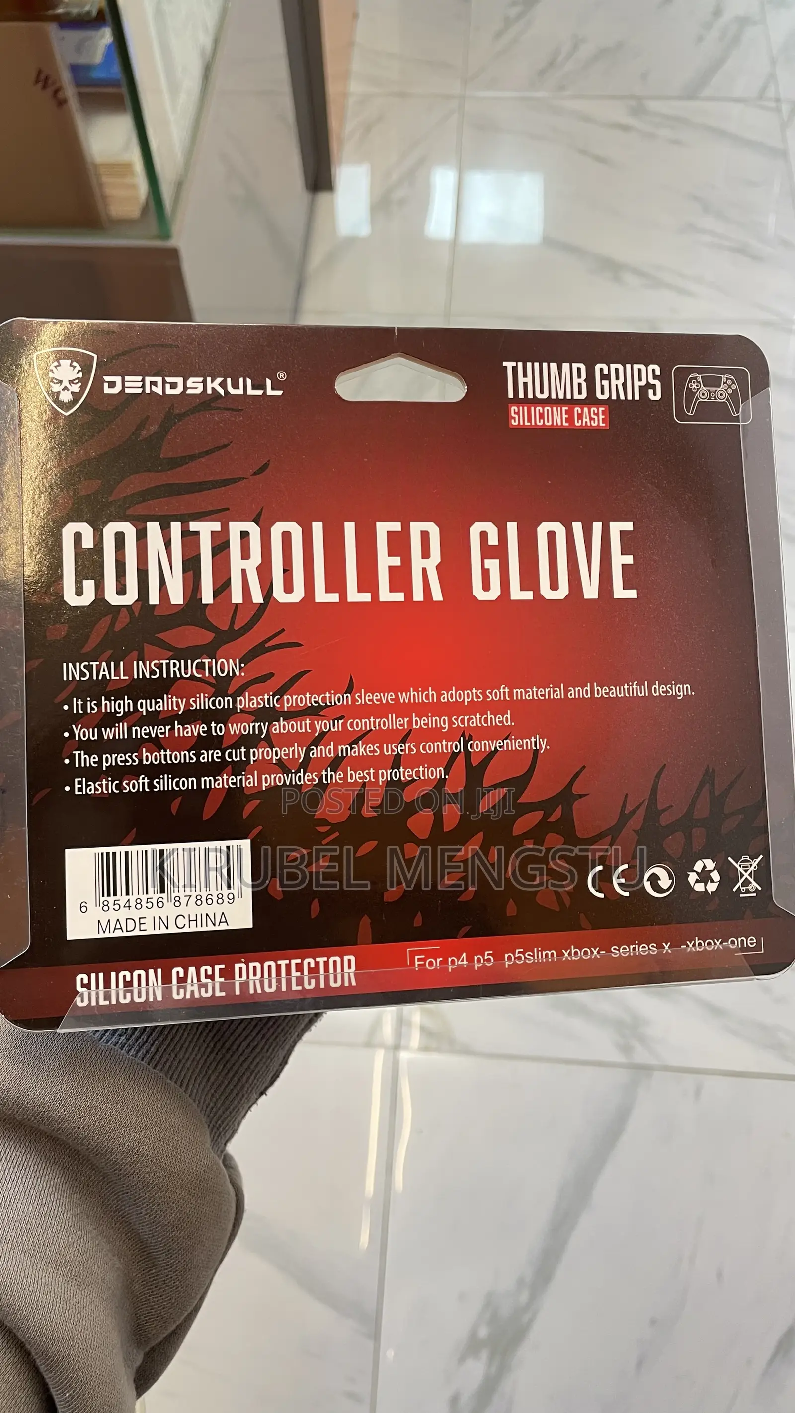 Silicon Cover for PS4 and PS5 Controller