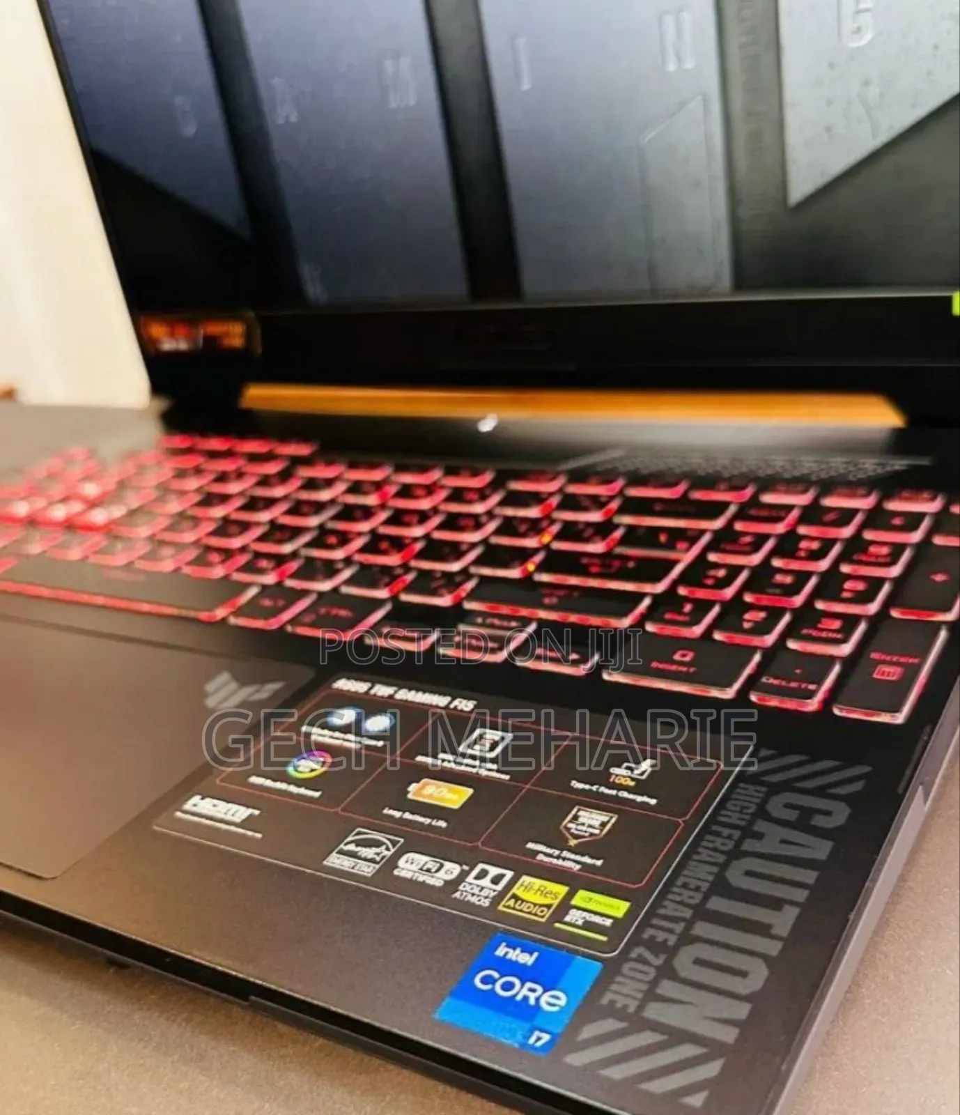 New Laptop Asus TUF Gaming A15 16GB Intel Core I7 SSD 512GB