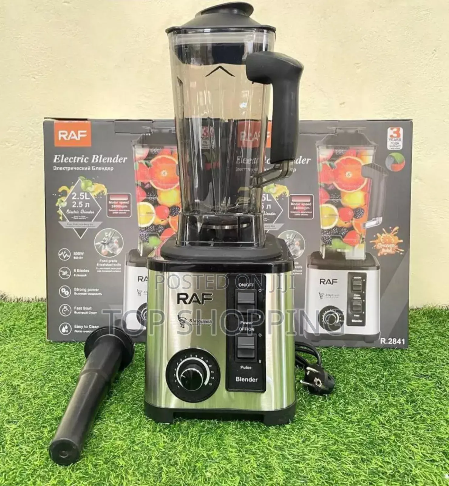 Raf Commercial Blender 2.5 Liter