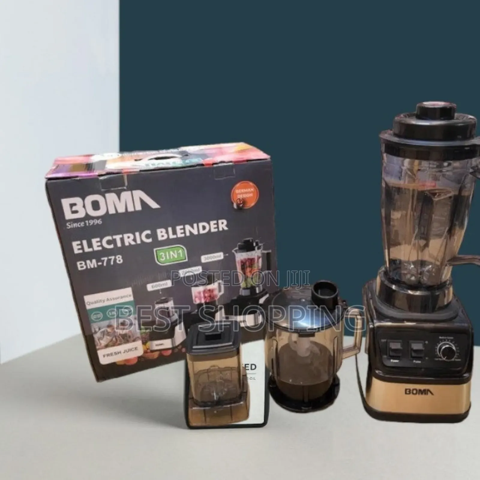 Boma 3 in 1 Commerical Blender 3 Liter