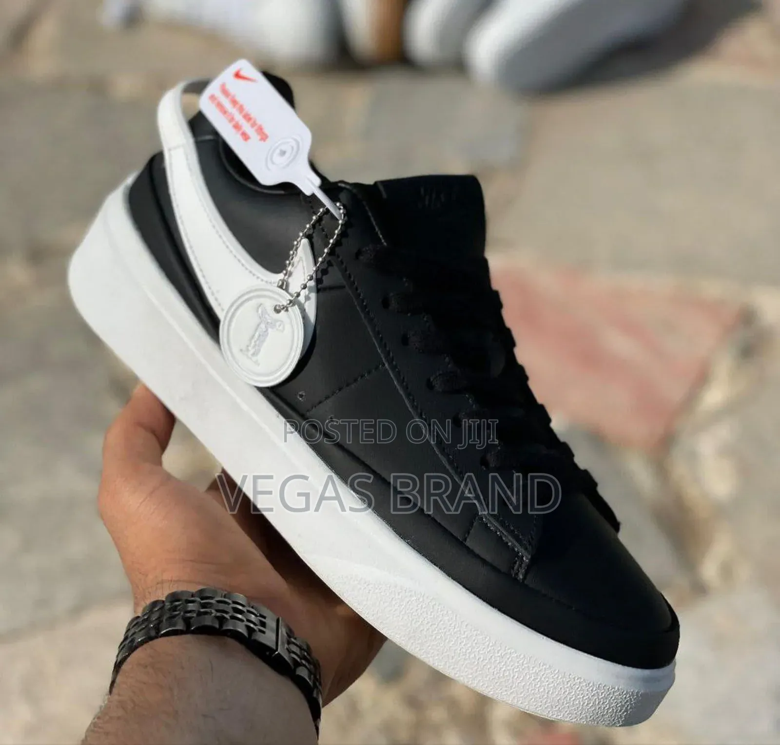Nike Blazer Phantom Low Black White Master Quality Shoes