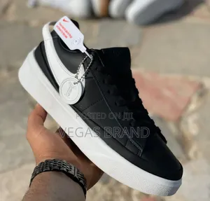 Photo - Nike Blazer Phantom Low Black White Master Quality Shoes