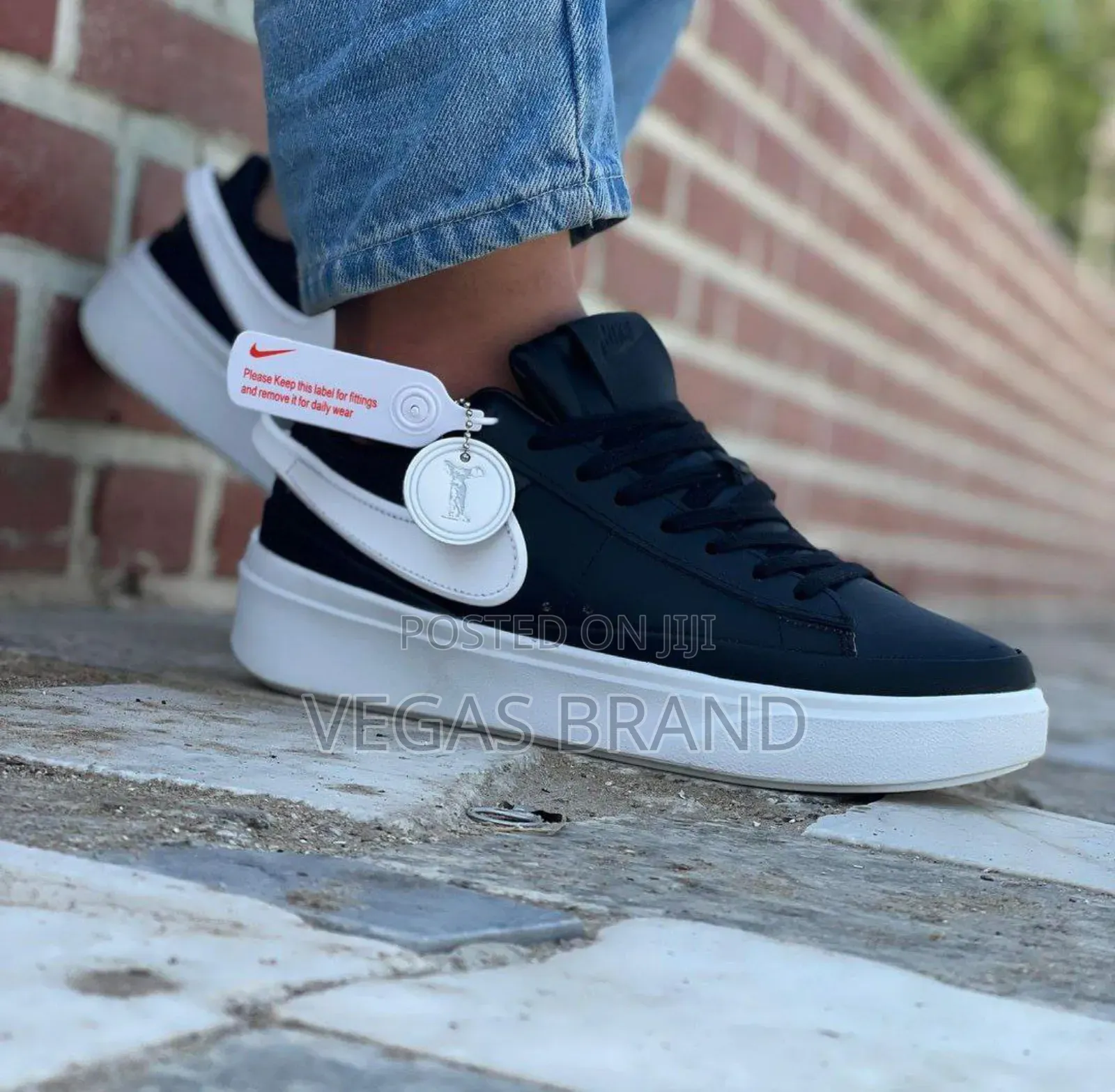 Nike Blazer Phantom Low Black White Master Quality Shoes